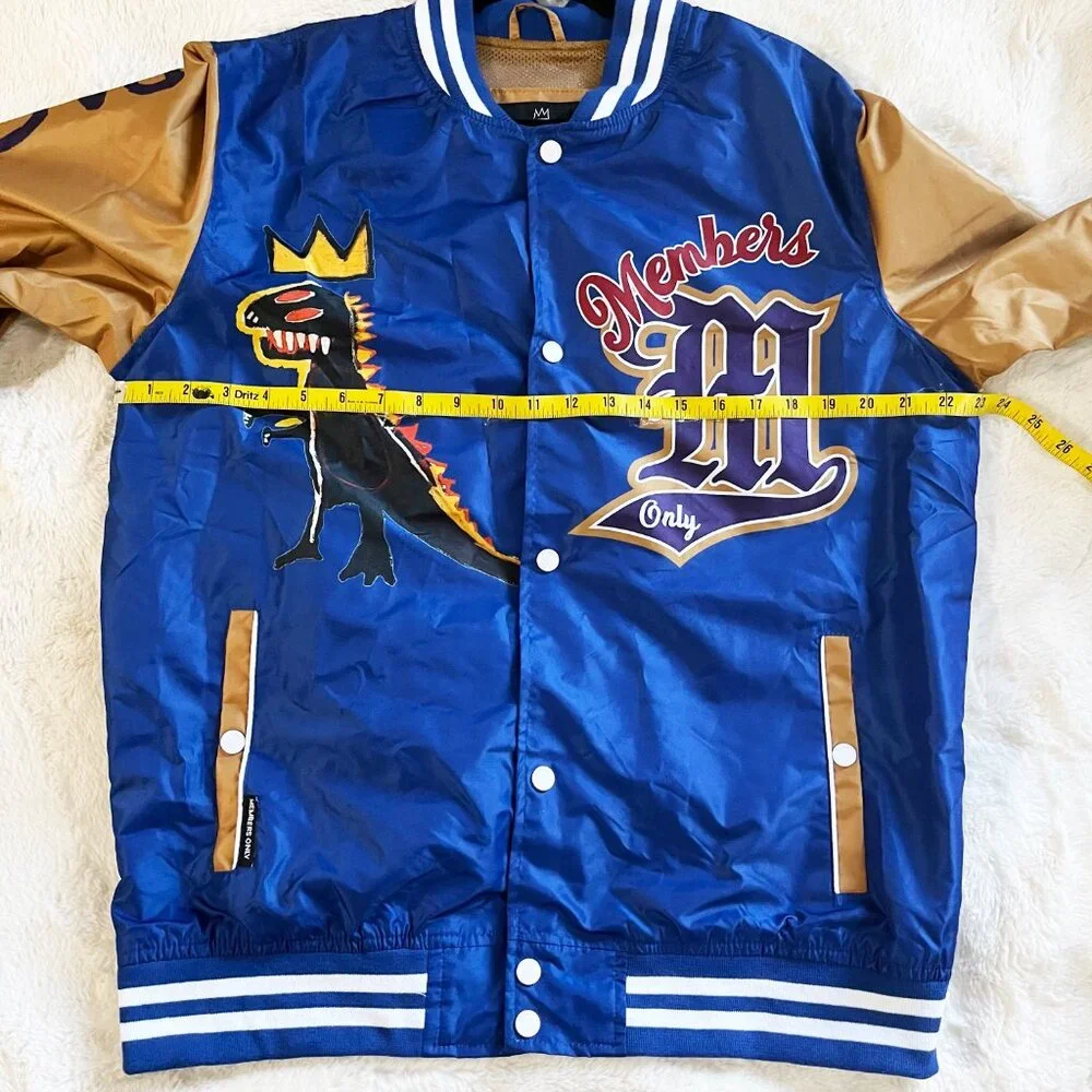 Jean-Michel‎ Basquiat x Members Only Bomber Jacket NWT Size Medium